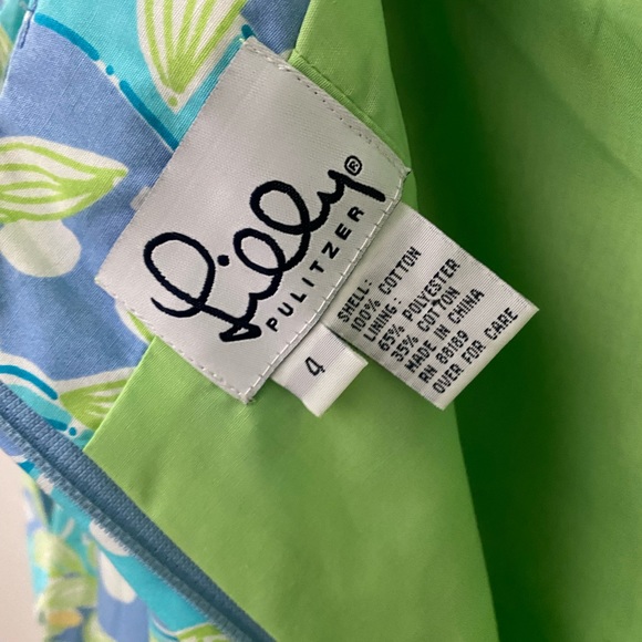 Vintage Lilly Pulitzer white label strapless dress - Picture 4 of 4